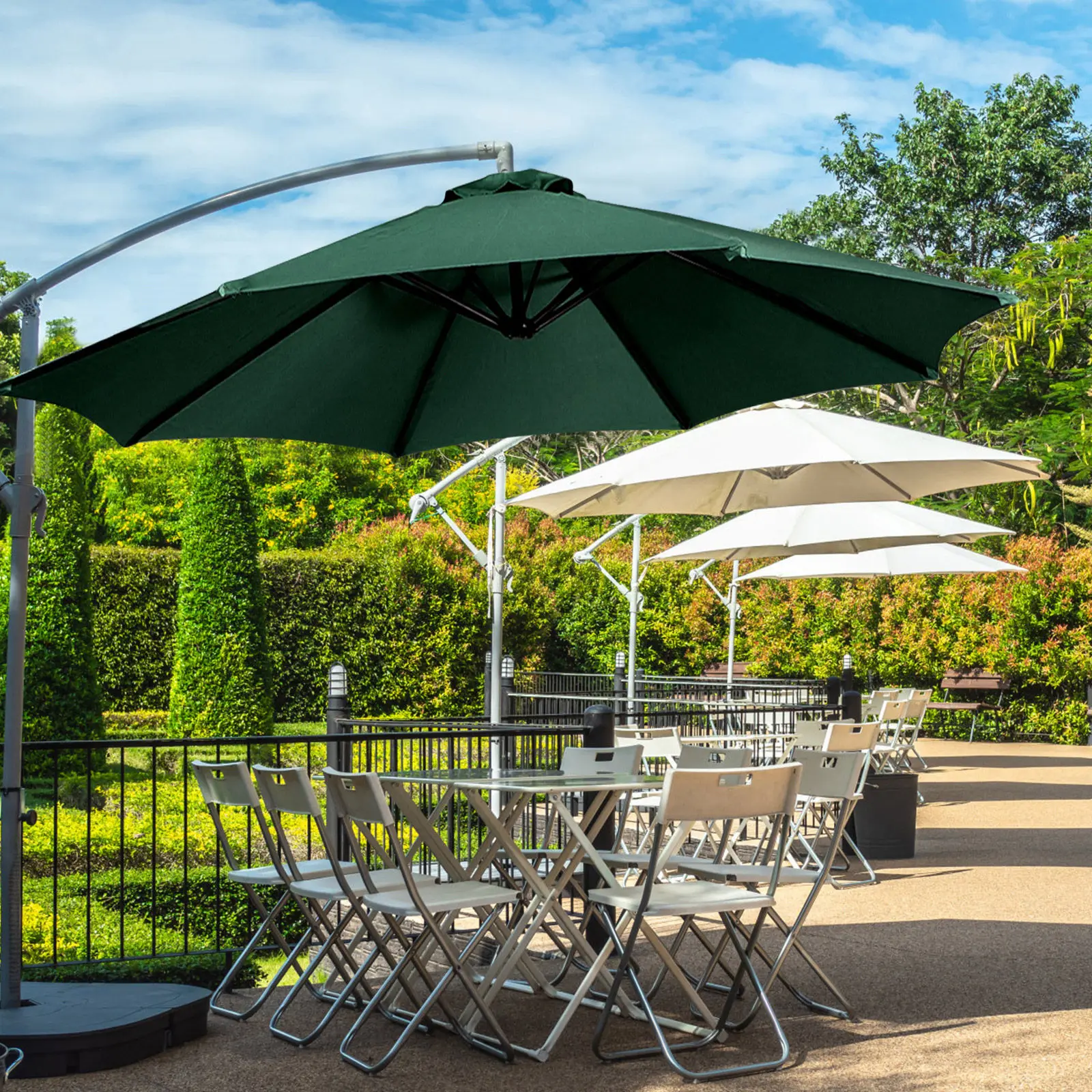 Umbrella Canopy Replacement for Patio Outdoor Garden Umbrellas Sun Resistant Rain Proof Polyester Fabric Canopy for Aluminum
Umbrella Canopy Replacement for Patio Outdoor Garden Umbrellas Sun Resistant Rain Proof Polyester Fabric Canopy for Aluminum