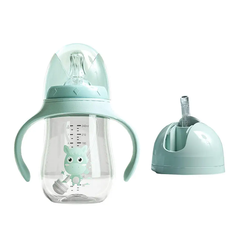1Pcs 240Ml Anti-Drop Baby Milk Bottle Lightweight Portable Bpa-Free Feeding Bottle with Breast-Shaped Nipple and Anti-Colic
1Pcs 240Ml Anti-Drop Baby Milk Bottle Lightweight Portable Bpa-Free Feeding Bottle with Breast-Shaped Nipple and Anti-Colic