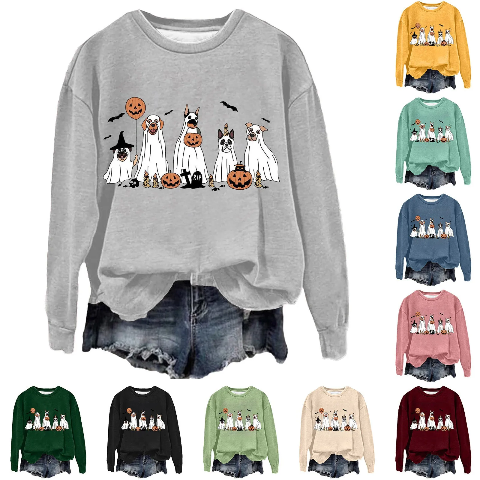 Happy Halloween Pumpkins Ghost Print Hoodies Casual Long Sleeves Hooded Sweatshirts Cool Halloween Women Pullover Tops Y2K худи
Happy Halloween Pumpkins Ghost Print Hoodies Casual Long Sleeves Hooded Sweatshirts Cool Halloween Women Pullover Tops Y2K худи