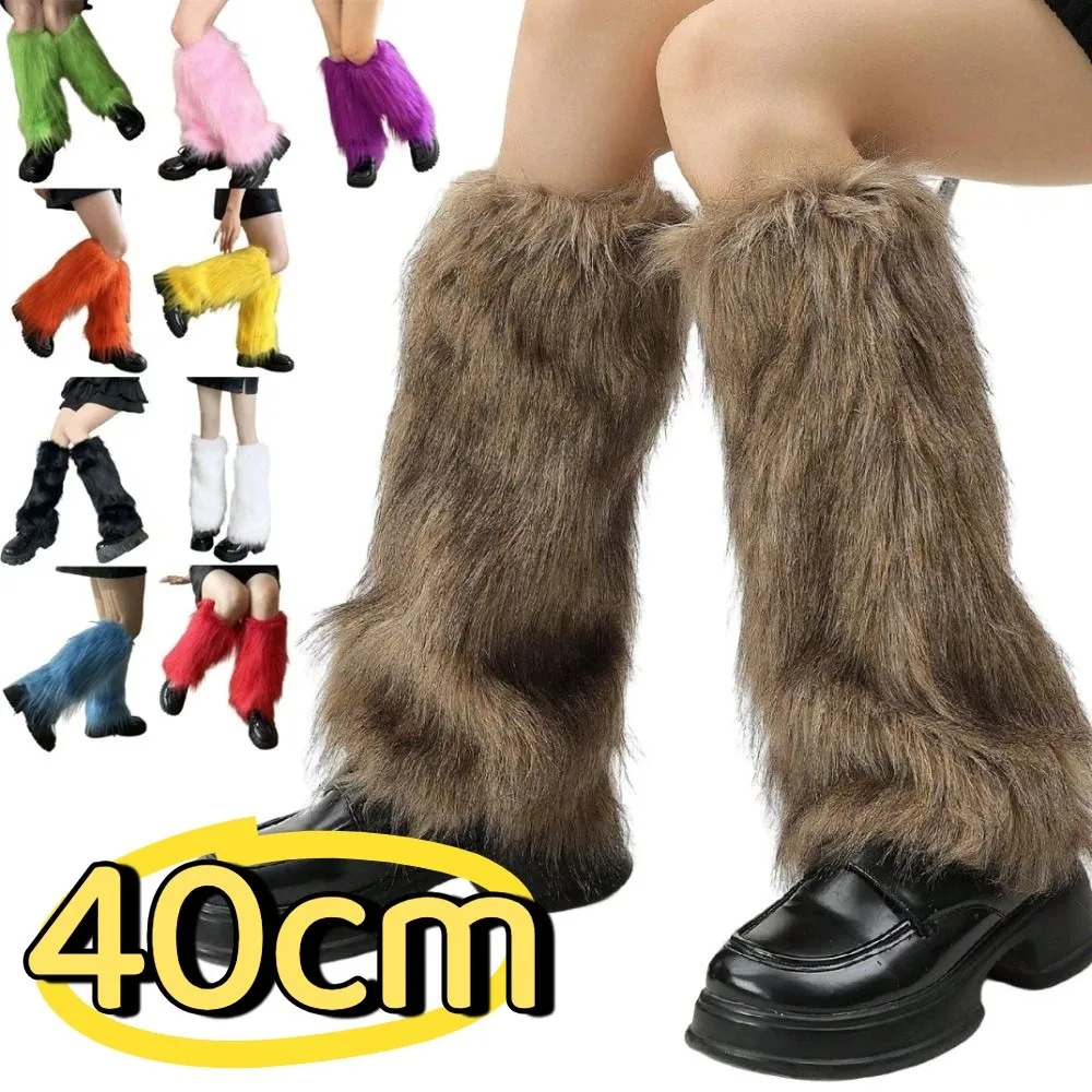 Fashion Faux Fur Furry Leg Warmers 40cm Y2K Long Tube Sock Soft Kawaii Warm Knee Sleeve Spicy Girls
Fashion Faux Fur Furry Leg Warmers 40cm Y2K Long Tube Sock Soft Kawaii Warm Knee Sleeve Spicy Girls