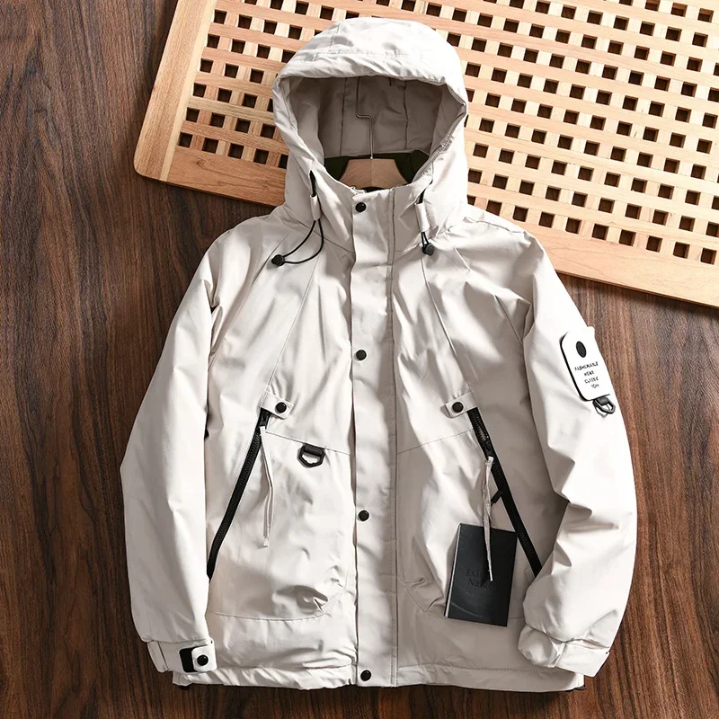 Autumn Winter Windproof Functional Cotton Jacket Men Outdoor Sports Waterproof Warm Hooded Climbing Coat Hiking Camping Jackets
Autumn Winter Windproof Functional Cotton Jacket Men Outdoor Sports Waterproof Warm Hooded Climbing Coat Hiking Camping Jackets