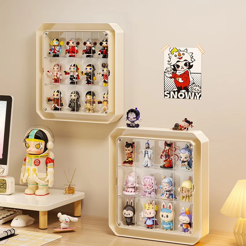 2025 New Wall Mounted Blind Box Storage Box Action Figures Display Cabinet Storage Rack for Pop Mart Dimoo Molly Dust-proof Box
2025 New Wall Mounted Blind Box Storage Box Action Figures Display Cabinet Storage Rack for Pop Mart Dimoo Molly Dust-proof Box