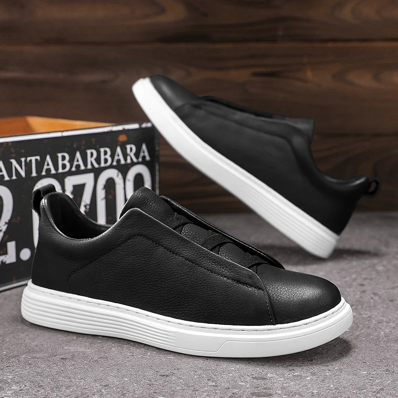 New Black Men's Skateboard Shoes Fashion Comfort Men Casual Shoes Low Cut Slip-On Designer Shoes Man Flat Shoes chaussure hommes
New Black Men's Skateboard Shoes Fashion Comfort Men Casual Shoes Low Cut Slip-On Designer Shoes Man Flat Shoes chaussure hommes