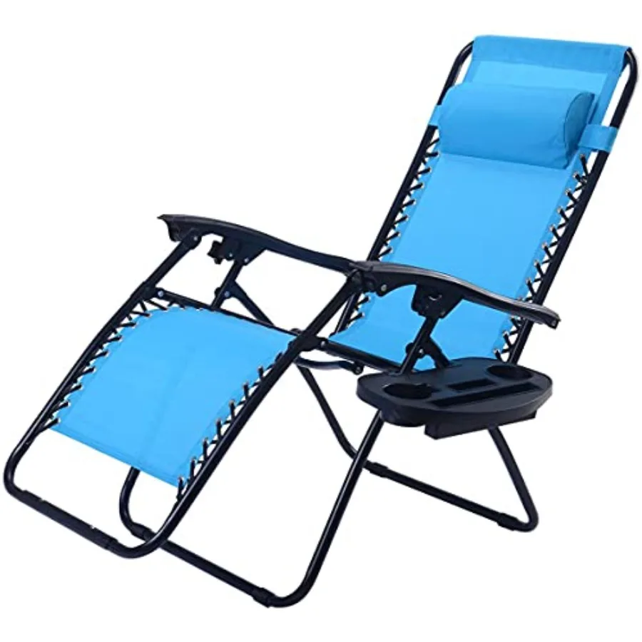 Folding Zero Gravity Reclining Textilene Lounge Chairs, Outdoor Adjustable Patio w/Pillows and Cup Holder Trays for Backyard, B
Folding Zero Gravity Reclining Textilene Lounge Chairs, Outdoor Adjustable Patio w/Pillows and Cup Holder Trays for Backyard, B