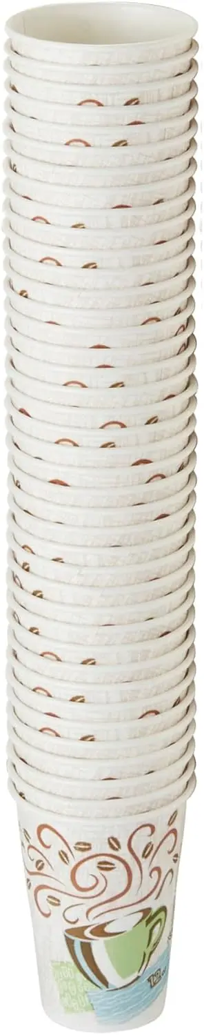 Insulated Paper Hot Coffee Cups 8 oz for Takeout & Office Use, 50 Pack
Insulated Paper Hot Coffee Cups 8 oz for Takeout & Office Use, 50 Pack