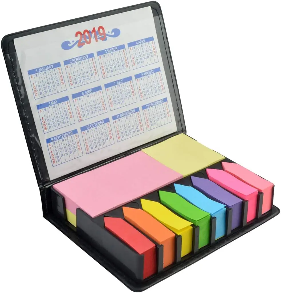 2000 Pcs Sticky Page Markers, 11 Colors 3 Sizes, Writable & Removable File Flags with PU Box
2000 Pcs Sticky Page Markers, 11 Colors 3 Sizes, Writable & Removable File Flags with PU Box