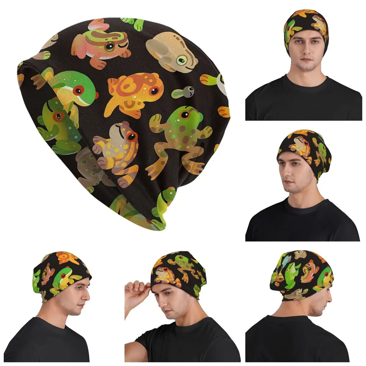 Tree Frog - Dark Warm Knitted Cap Fashion Bonnet Hat Autumn Winter Outdoor Beanies Hats for Men Women Adult
Tree Frog - Dark Warm Knitted Cap Fashion Bonnet Hat Autumn Winter Outdoor Beanies Hats for Men Women Adult