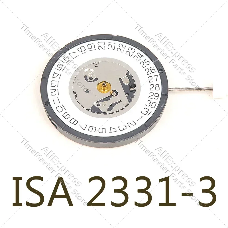 Новинка, оригинальный кварцевый механизм Swiss ISA 2331, 3 стрелки, дата на 3 часах, запасные части для часов, запасные части
Новинка, оригинальный кварцевый механизм Swiss ISA 2331, 3 стрелки, дата на 3 часах, запасные части для часов, запасные части