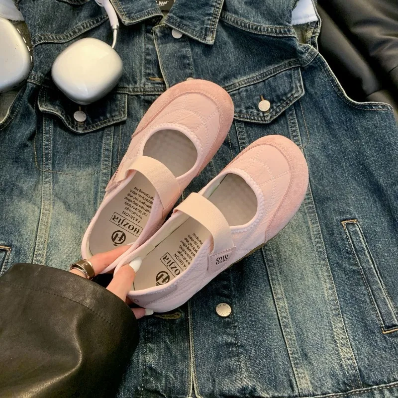 Spring Summer Niche Women's Shoes Cute Round Toe Simple Comfortable Versatile Soft Sole Flat Sole Single Shoe
Spring Summer Niche Women's Shoes Cute Round Toe Simple Comfortable Versatile Soft Sole Flat Sole Single Shoe