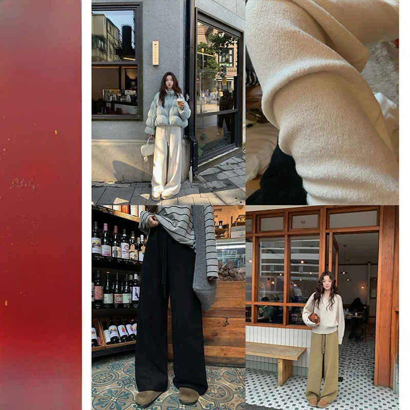 Шерстяные брюки Ibell Zhang с высокой талией, широкими штанинами и прямым кроем, длиной в пол, для женщин
Шерстяные брюки Ibell Zhang с высокой талией, широкими штанинами и прямым кроем, длиной в пол, для женщин