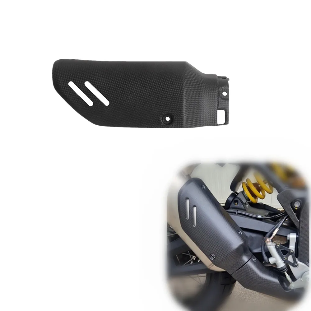 100% Real Carbon Fiber Motorcycle Exhaust Pipe Heat Shield Cover Muffler Protector Guard For Ducati DesertX 2022 2023
100% Real Carbon Fiber Motorcycle Exhaust Pipe Heat Shield Cover Muffler Protector Guard For Ducati DesertX 2022 2023