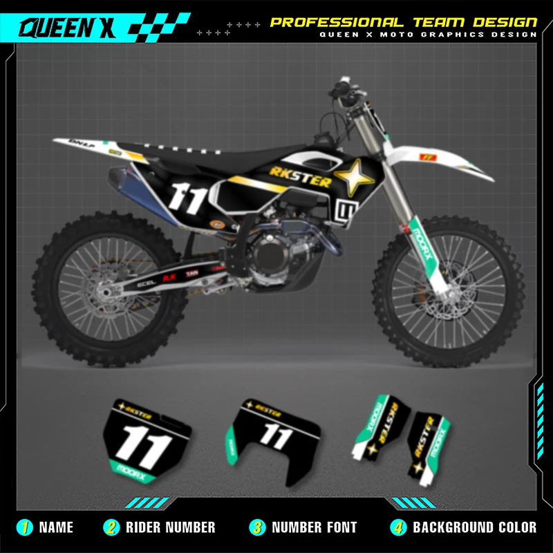Queen X MOTOR Custom Motorcycle Graphics Decals Stickers Kits For Husqvarna TC FC TX FX FS 2023 2024 TE FE 2024
Queen X MOTOR Custom Motorcycle Graphics Decals Stickers Kits For Husqvarna TC FC TX FX FS 2023 2024 TE FE 2024
