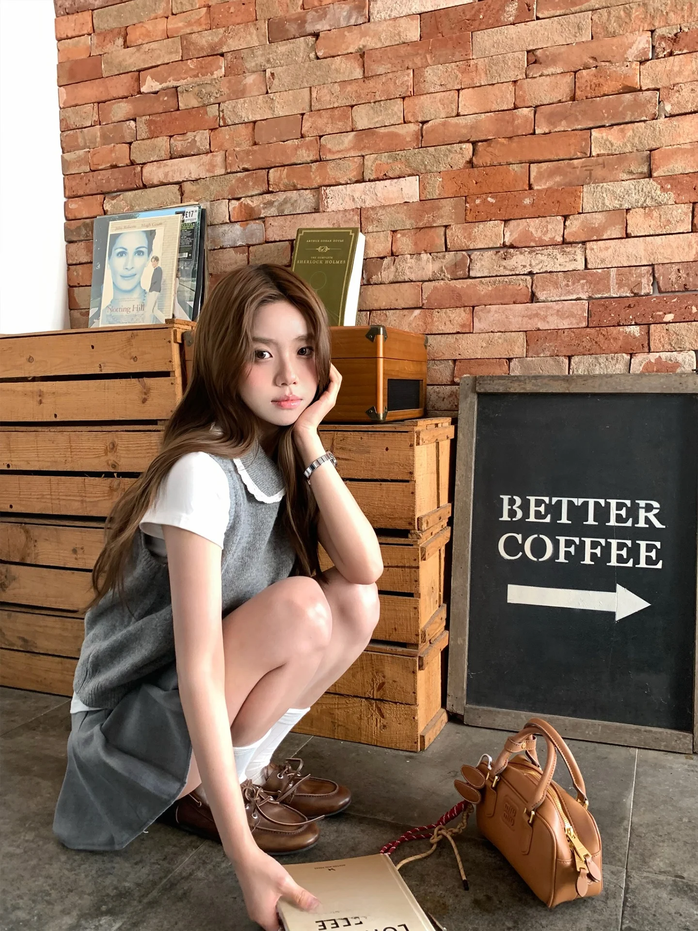 Милый вязаный жилет с воротником-стойкой, модный ретро-стиль, женский шерстяной жилет, мягкий, дышащий, стандартный крой
Милый вязаный жилет с воротником-стойкой, модный ретро-стиль, женский шерстяной жилет, мягкий, дышащий, стандартный крой