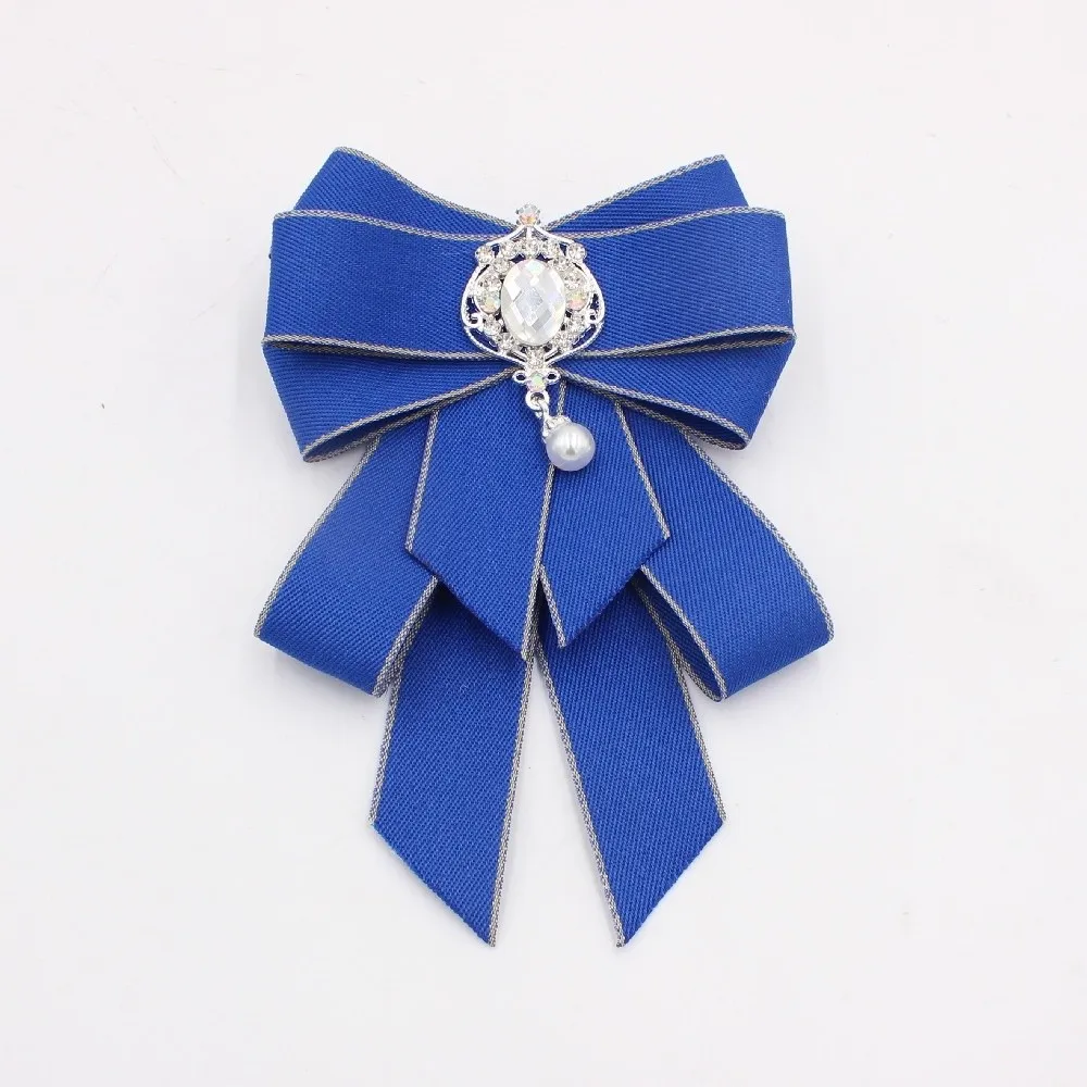 Retro Ribbon Ribbon Bowtie Rhinestone Handmade Ribbon Bow Brooch Fabric Cloth Art Crystal Neck Tie For Men and Women
Retro Ribbon Ribbon Bowtie Rhinestone Handmade Ribbon Bow Brooch Fabric Cloth Art Crystal Neck Tie For Men and Women