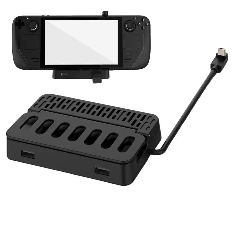 Adapter Dock For Steam Deck TV Docking Station Adapter Ethernet Hub And Multi USB Ports Dock Hub Stand For Steam Deck
Adapter Dock For Steam Deck TV Docking Station Adapter Ethernet Hub And Multi USB Ports Dock Hub Stand For Steam Deck