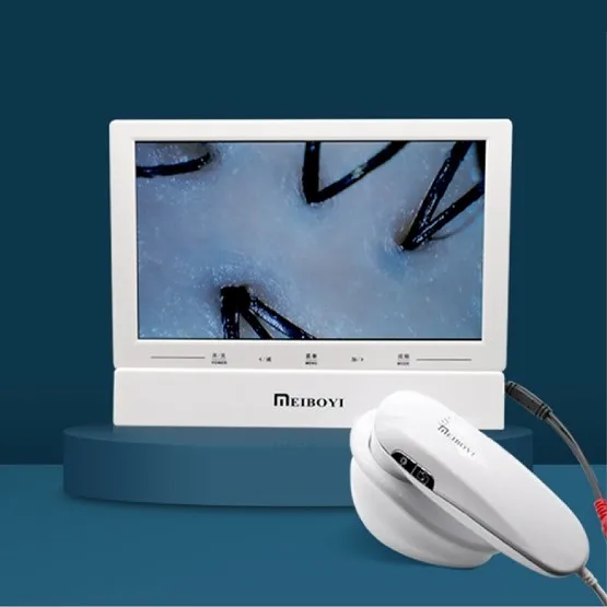 Portable Scalp Hair Follicle Facial Skin Detector Hair Scalp Scanner Follicle Detector
Portable Scalp Hair Follicle Facial Skin Detector Hair Scalp Scanner Follicle Detector