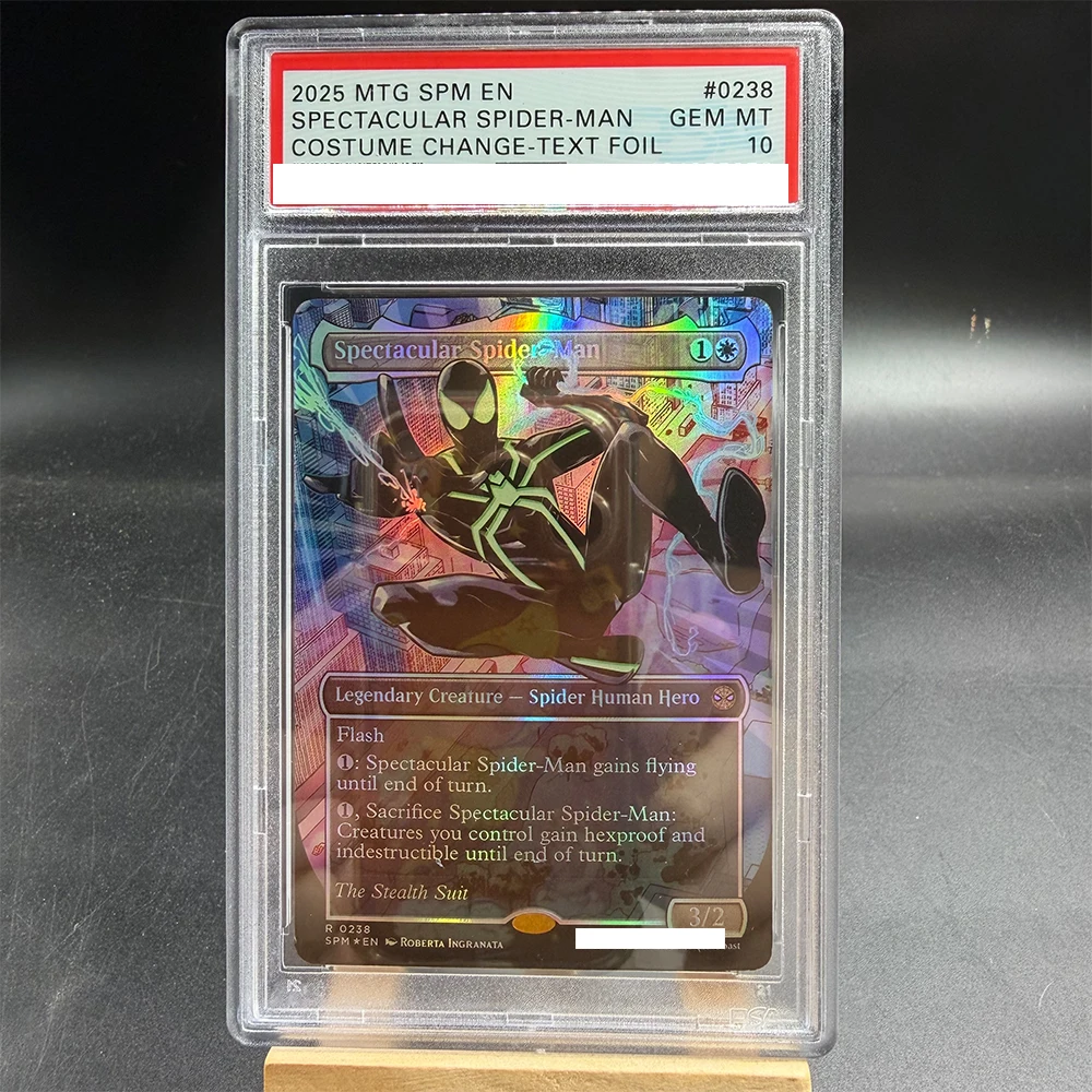 DIY TCG Rating Card 2025 MTG SPM EN SPECTACULAR SPIDER-MAN R 0238 Collection Card Copy 10Points Rating Card Gift Toy
DIY TCG Rating Card 2025 MTG SPM EN SPECTACULAR SPIDER-MAN R 0238 Collection Card Copy 10Points Rating Card Gift Toy