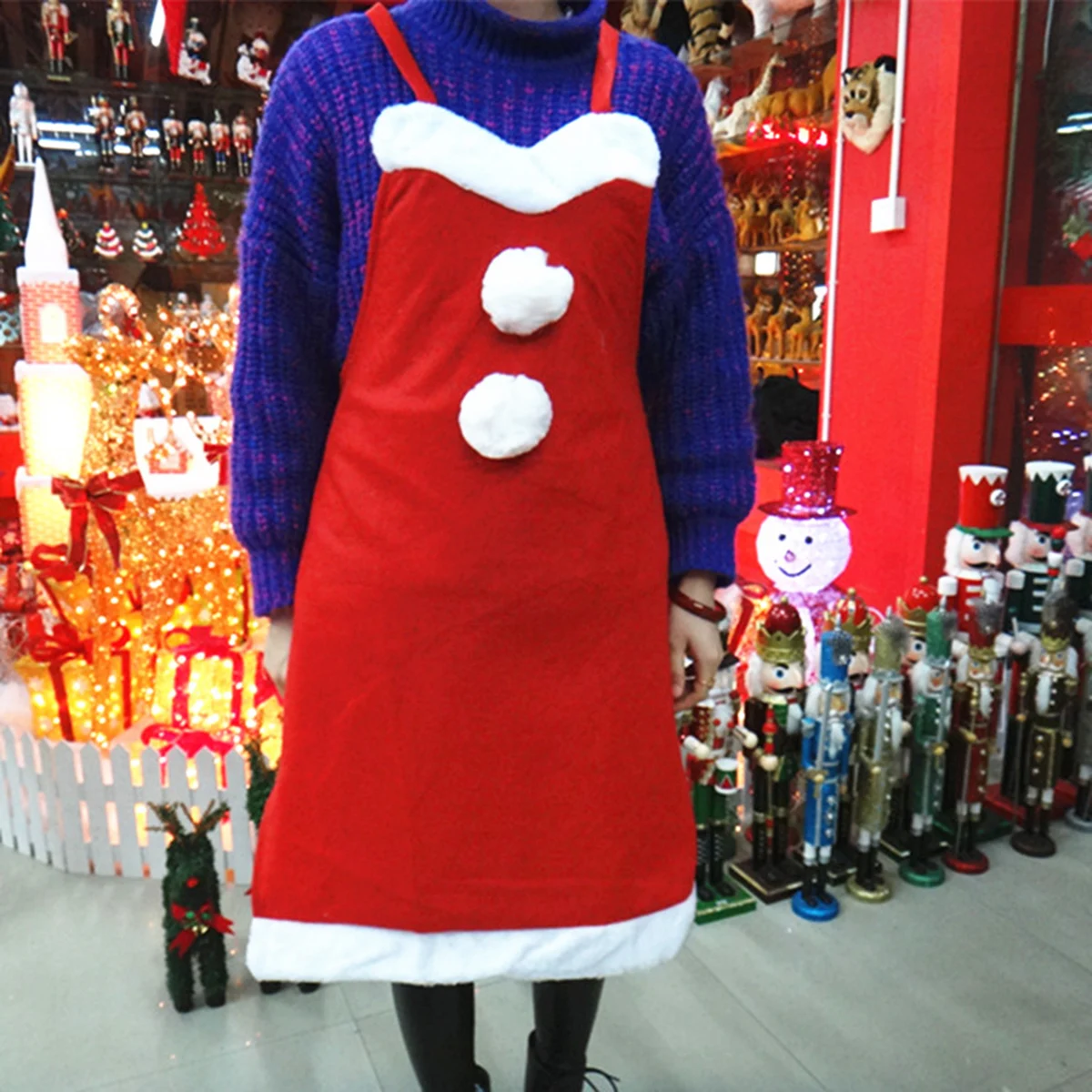 Christmas Apron Pink Decorations for Home Restaurant Hotel Comfortable Photo Prop cosplay Costume Party Supplies
Christmas Apron Pink Decorations for Home Restaurant Hotel Comfortable Photo Prop cosplay Costume Party Supplies