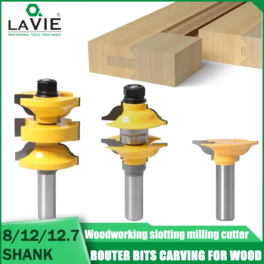 3PCS 8/12/12.7MM Shank Milling Cutter Entry Interior Tenon Door Router Bit Set Ogee Matched R&S Router Bits Carving Wood 예초기커터날
3PCS 8/12/12.7MM Shank Milling Cutter Entry Interior Tenon Door Router Bit Set Ogee Matched R&S Router Bits Carving Wood 예초기커터날