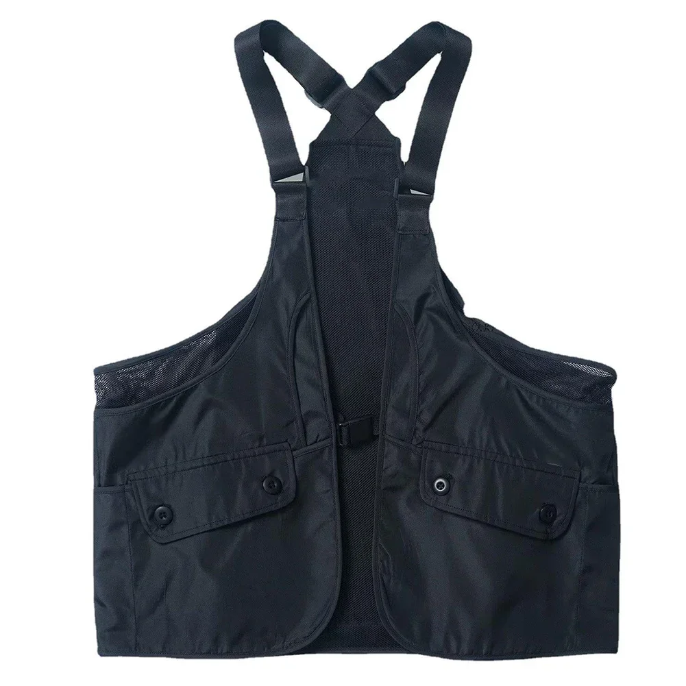 Top Vest Hip Hop Loose Men Sleeveles Adjustable Big Pocket Casual Fashion Harajuku High-capacity Workwear Vest
Top Vest Hip Hop Loose Men Sleeveles Adjustable Big Pocket Casual Fashion Harajuku High-capacity Workwear Vest