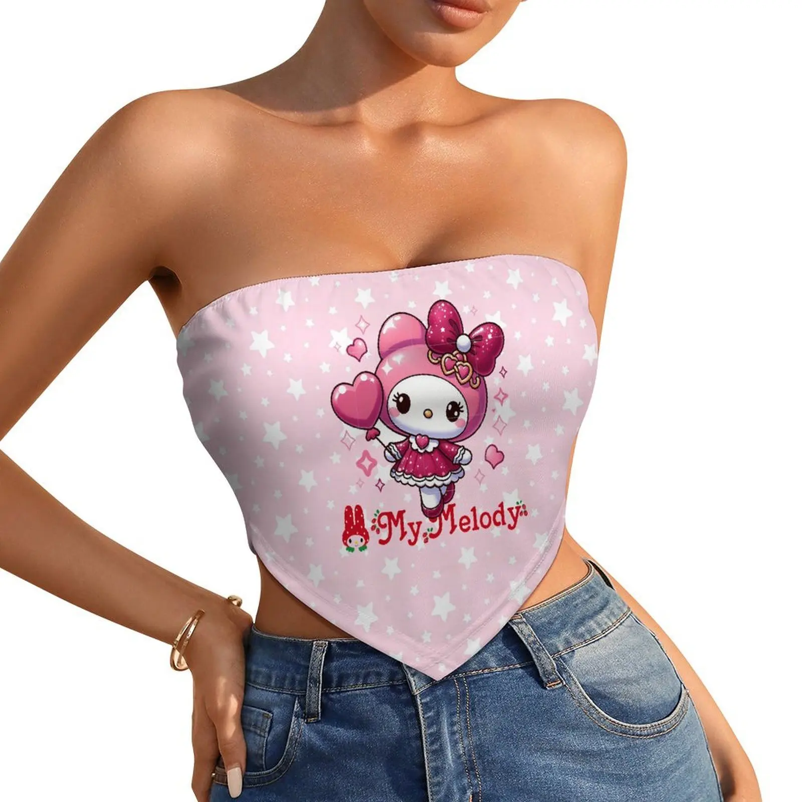 My Melody Bandeau Womans Sanrio Tube Tops Sexy Strapless Top Party Belly Band
My Melody Bandeau Womans Sanrio Tube Tops Sexy Strapless Top Party Belly Band