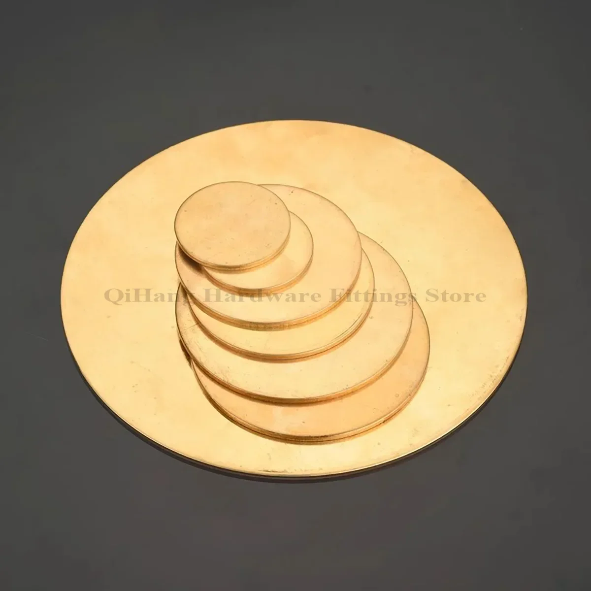 H62 Brass Plate/Brass Round Sheet/Thin Brass Plate/Round Brass Gasket Thk2/3/4/5/6mm Dia 10-300mm Laser Cutting Customizable
H62 Brass Plate/Brass Round Sheet/Thin Brass Plate/Round Brass Gasket Thk2/3/4/5/6mm Dia 10-300mm Laser Cutting Customizable