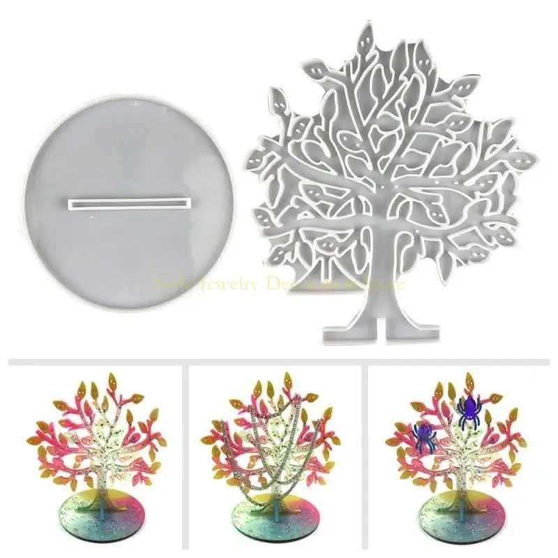 D46E Big Tree Earring Pendant Jewelry Pendant Silicone Molds Set Necklace Jewelry Display Stand Mold for Home Decoration
D46E Big Tree Earring Pendant Jewelry Pendant Silicone Molds Set Necklace Jewelry Display Stand Mold for Home Decoration