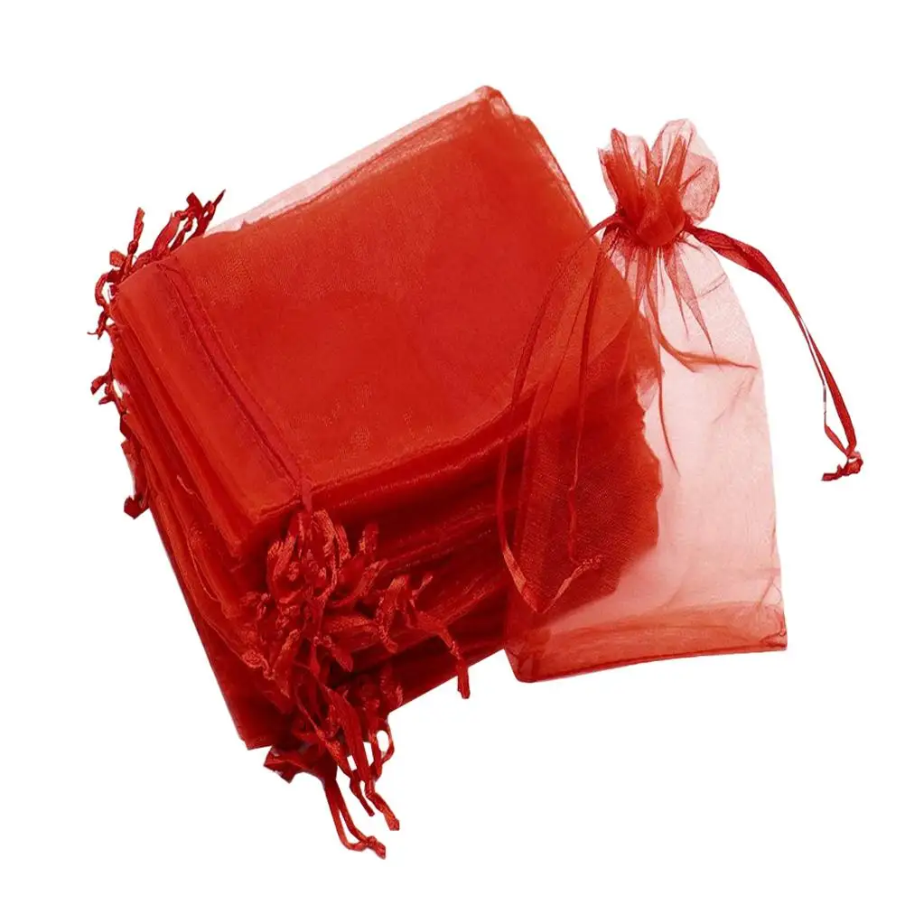 100 Pcs Drawstring Yarn Bags Lightweight Portable Candy Goody Gauze Pouches for Gift Packaging Party Supplies School Shopping
100 Pcs Drawstring Yarn Bags Lightweight Portable Candy Goody Gauze Pouches for Gift Packaging Party Supplies School Shopping