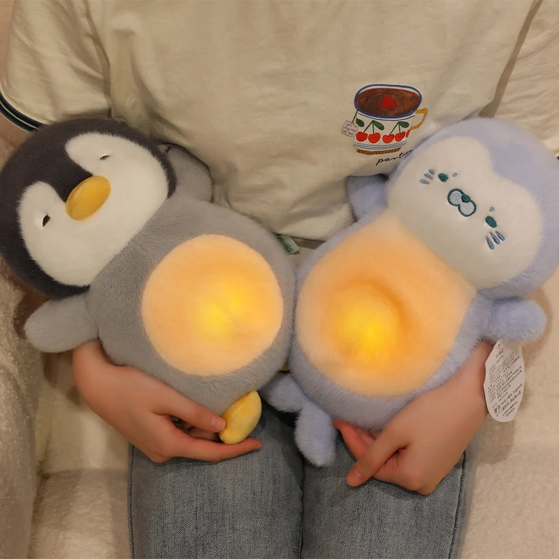 1Pc 30cm Cute Healing Penguin Plush Toys Lovely Penguin Seal Pillow with Music Breath Sounds Sleepy Appease Toys Birthday Gift
1Pc 30cm Cute Healing Penguin Plush Toys Lovely Penguin Seal Pillow with Music Breath Sounds Sleepy Appease Toys Birthday Gift