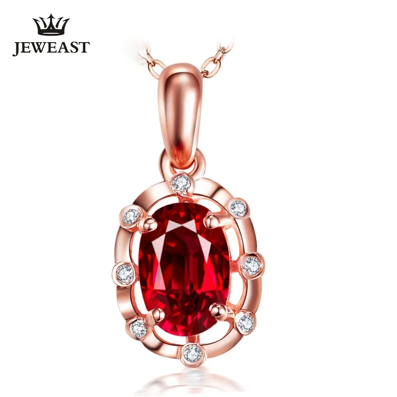 Natural ruby 18K Pure Gold Pendant Real AU 750 Solid Gold Upscale Trendy Classic Party Fine Jewelry Hot Sell New 2025
Natural ruby 18K Pure Gold Pendant Real AU 750 Solid Gold Upscale Trendy Classic Party Fine Jewelry Hot Sell New 2025