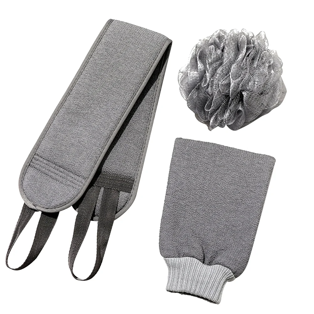 Men's Bath Set Exfoliating Loofah Sponge Pad Scrubber for Body Shower Accessories Take
Men's Bath Set Exfoliating Loofah Sponge Pad Scrubber for Body Shower Accessories Take