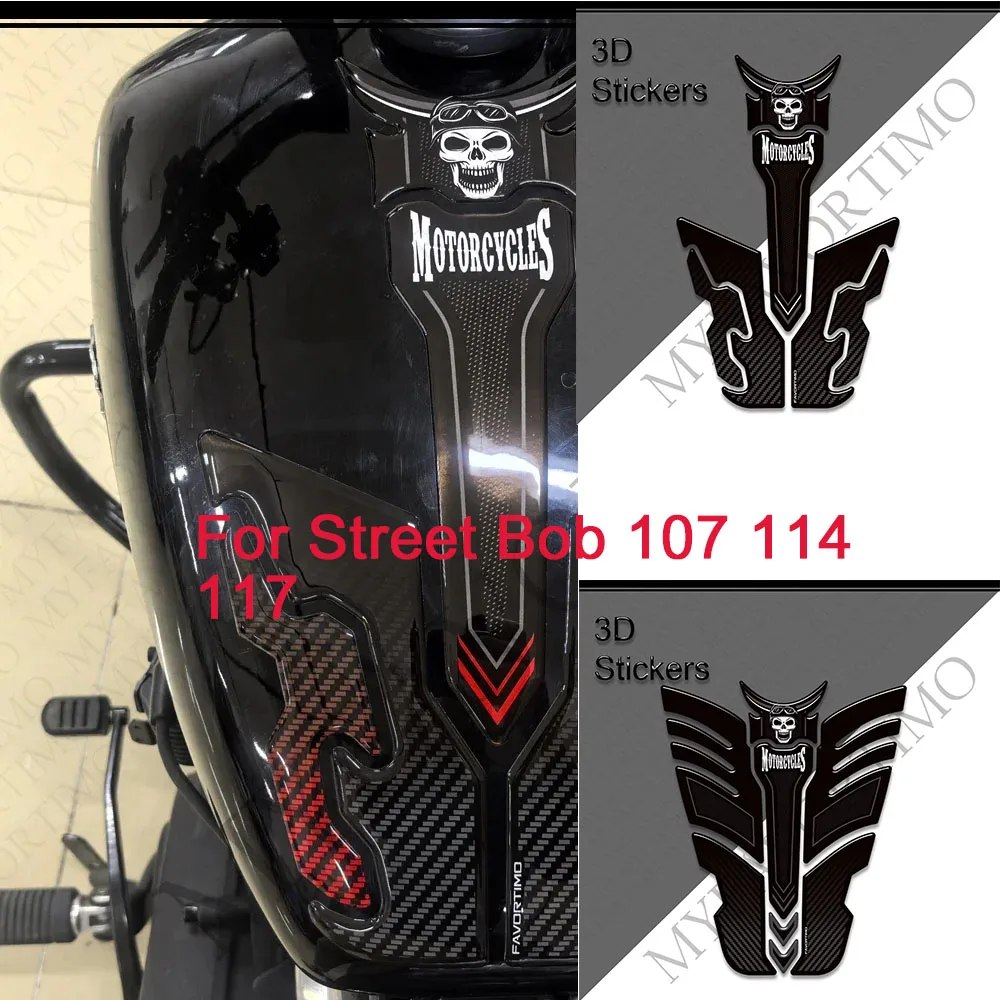 For Street Bob 107 114 117 Motorcycle Tank Pad TankPad Cap Grips Gas Fuel Knee moto Stickers Decals Protection
For Street Bob 107 114 117 Motorcycle Tank Pad TankPad Cap Grips Gas Fuel Knee moto Stickers Decals Protection