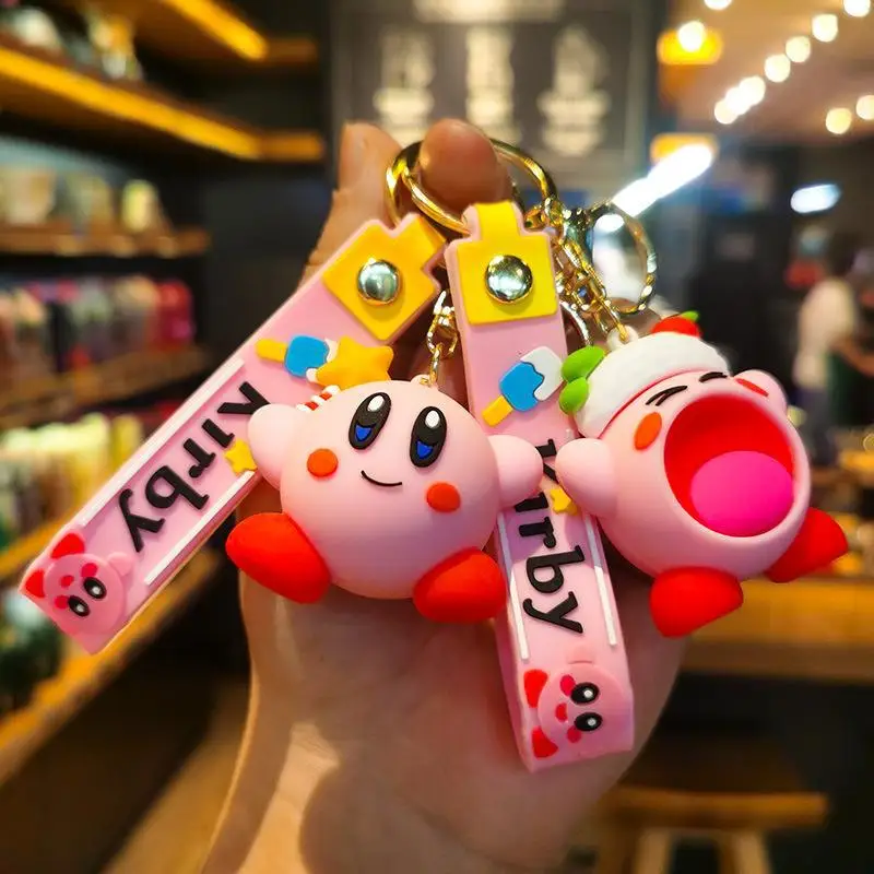 New Creative Star Kirby Cartoon Figurine Keychain Kirby Couple's Bag Car Keychain Gift Personalized Gifts Y2k Fashion Toys Anime
New Creative Star Kirby Cartoon Figurine Keychain Kirby Couple's Bag Car Keychain Gift Personalized Gifts Y2k Fashion Toys Anime
