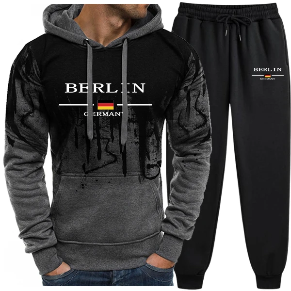 Fashion Men's Tracksuit Casual Hoodies Jogging Sweatshirts Versatile Men Sweatpants Suits Comfort Daily Dressing Sports Simplly
Fashion Men's Tracksuit Casual Hoodies Jogging Sweatshirts Versatile Men Sweatpants Suits Comfort Daily Dressing Sports Simplly