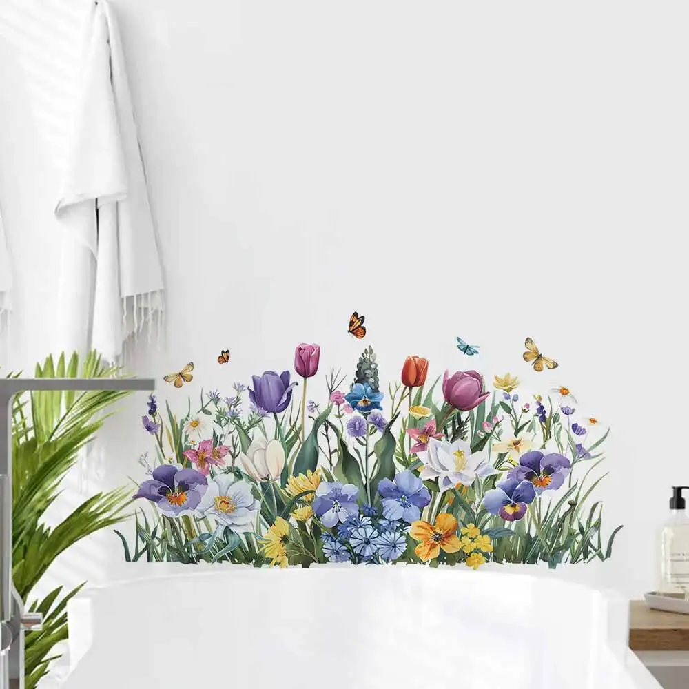 Tulip Butterfly Window Stickers Home Decorative Decals Suitable for Doors Windows Cabinets Bathroom Decoration AA398
Tulip Butterfly Window Stickers Home Decorative Decals Suitable for Doors Windows Cabinets Bathroom Decoration AA398