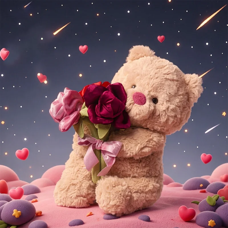 30CM Cute Rose Bear Plush Toys Soft Animal Romantic Plushies Love Confession Doll Girlfriend Birthday Anniversary Courting Gifts
30CM Cute Rose Bear Plush Toys Soft Animal Romantic Plushies Love Confession Doll Girlfriend Birthday Anniversary Courting Gifts