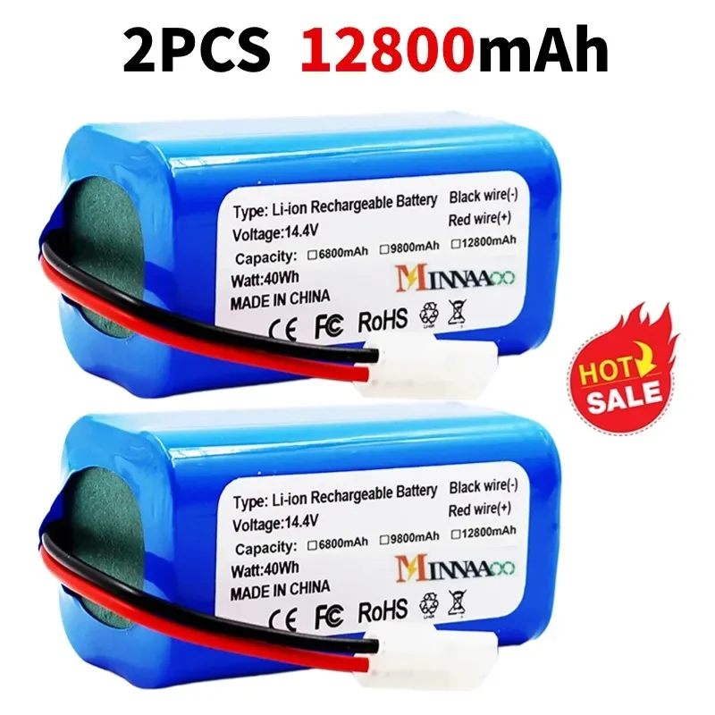 2023 NEW 14.8V 12800mAh Li-ion Battery Pack,For XIAOMI MIJIA Mi Robot Vacuum-Mop Essential G1 MJSTG1, SKV4136GL H18650CH R30 R35
2023 NEW 14.8V 12800mAh Li-ion Battery Pack,For XIAOMI MIJIA Mi Robot Vacuum-Mop Essential G1 MJSTG1, SKV4136GL H18650CH R30 R35