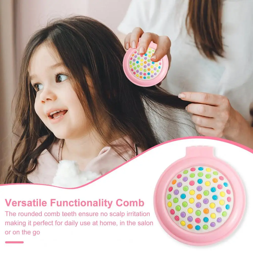 Круглая дорожная щетка для волос с зеркалом, складная карманная щетка для волос, подушки безопасности с отскоком, милая расческа с 3D узором, матовая текстура, портативная расческа
Круглая дорожная щетка для волос с зеркалом, складная карманная щетка для волос, подушки безопасности с отскоком, милая расческа с 3D узором, матовая текстура, портативная расческа