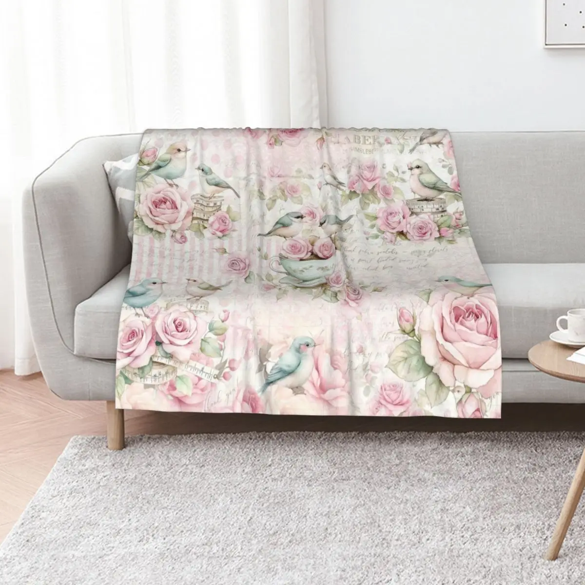 Whimsy & Roses in Pink Throw Blanket Multi Use Warm Blanket for Living Room Bedroom
Whimsy & Roses in Pink Throw Blanket Multi Use Warm Blanket for Living Room Bedroom