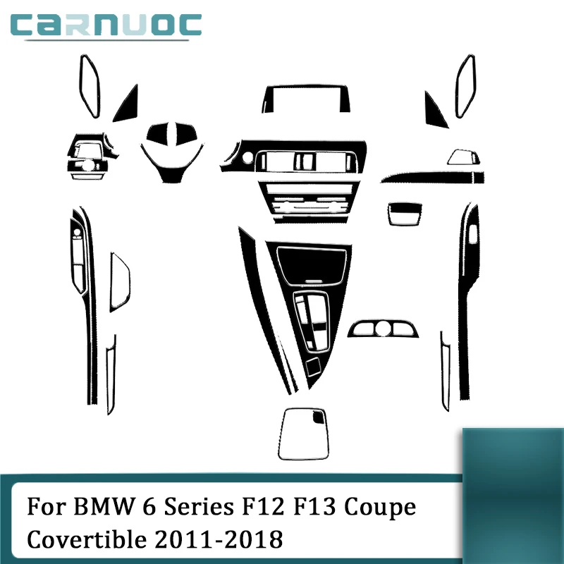 Full Set For BMW 6 Series F12 F13 Coupe Covertible 2011-2018 Car Interior ABS Piano Black Decorative Stickers Accessorie
Full Set For BMW 6 Series F12 F13 Coupe Covertible 2011-2018 Car Interior ABS Piano Black Decorative Stickers Accessorie