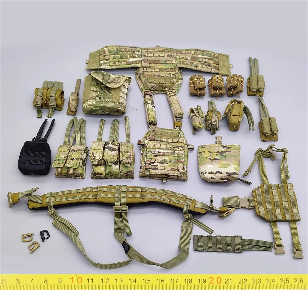 1/6 The Russian Tough Guy Man FSB Mission Leader Hang Chest Vest Bags Multi Function Accessories For 12" Doll Figure ES 26071S
1/6 The Russian Tough Guy Man FSB Mission Leader Hang Chest Vest Bags Multi Function Accessories For 12" Doll Figure ES 26071S