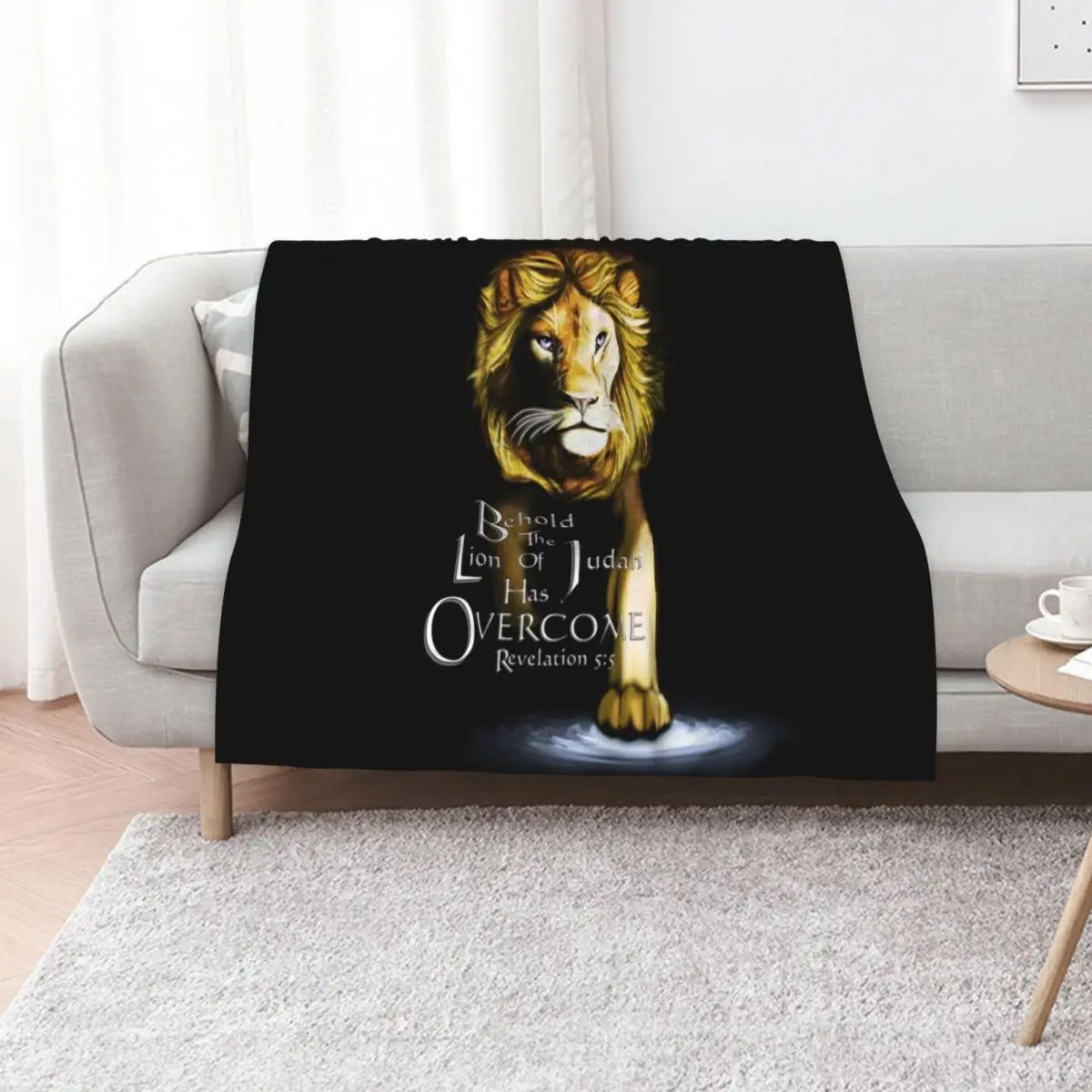 Lion of Judah With Scripture (Gold) Throw Blanket Blankets For Sofas Bed Fashionable Decoratives Kid'S Blankets
Lion of Judah With Scripture (Gold) Throw Blanket Blankets For Sofas Bed Fashionable Decoratives Kid'S Blankets