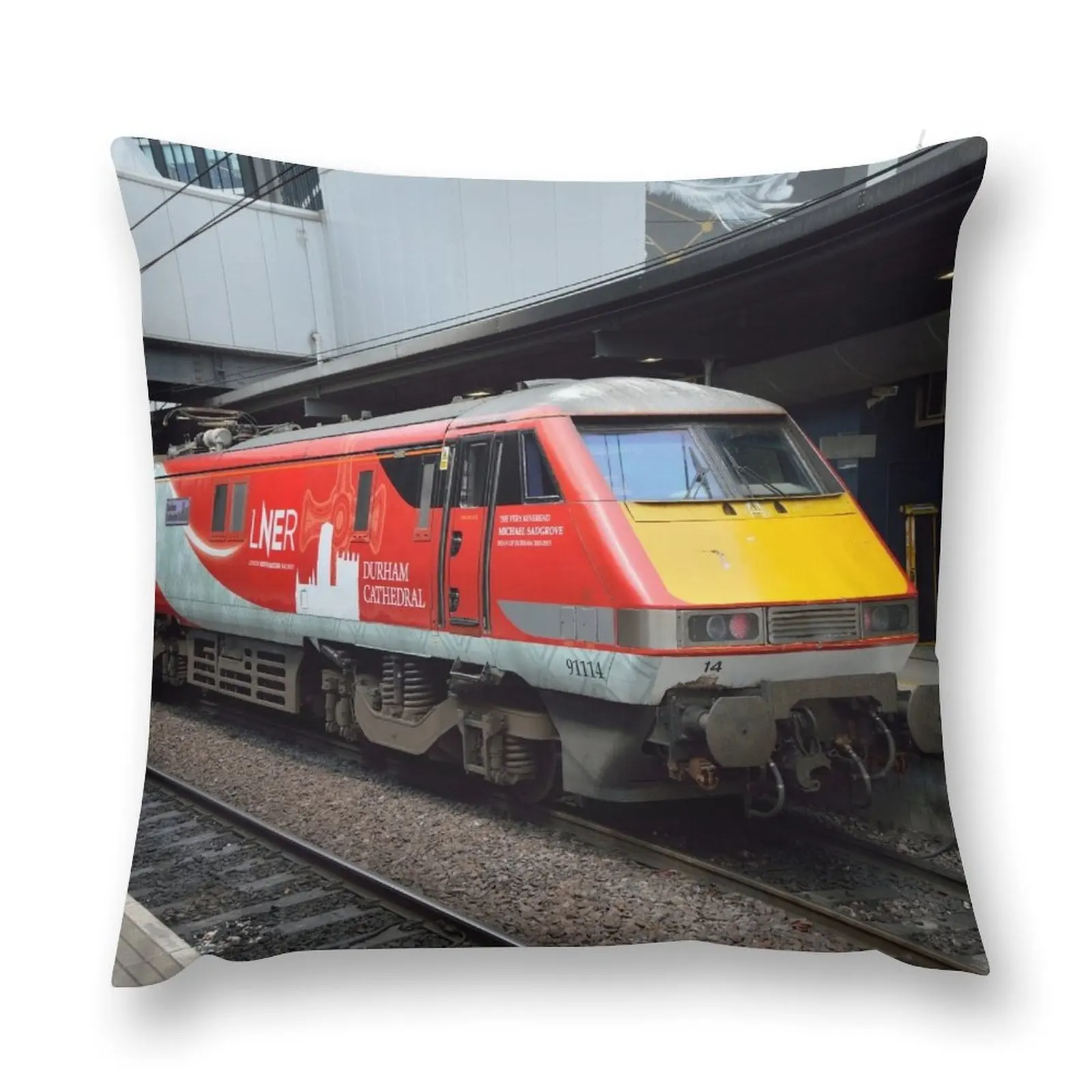 London North Eastern Railway Class 91 IC225 at Leeds Throw Pillow Pillow Cases Decorative pillow pillowcase
London North Eastern Railway Class 91 IC225 at Leeds Throw Pillow Pillow Cases Decorative pillow pillowcase