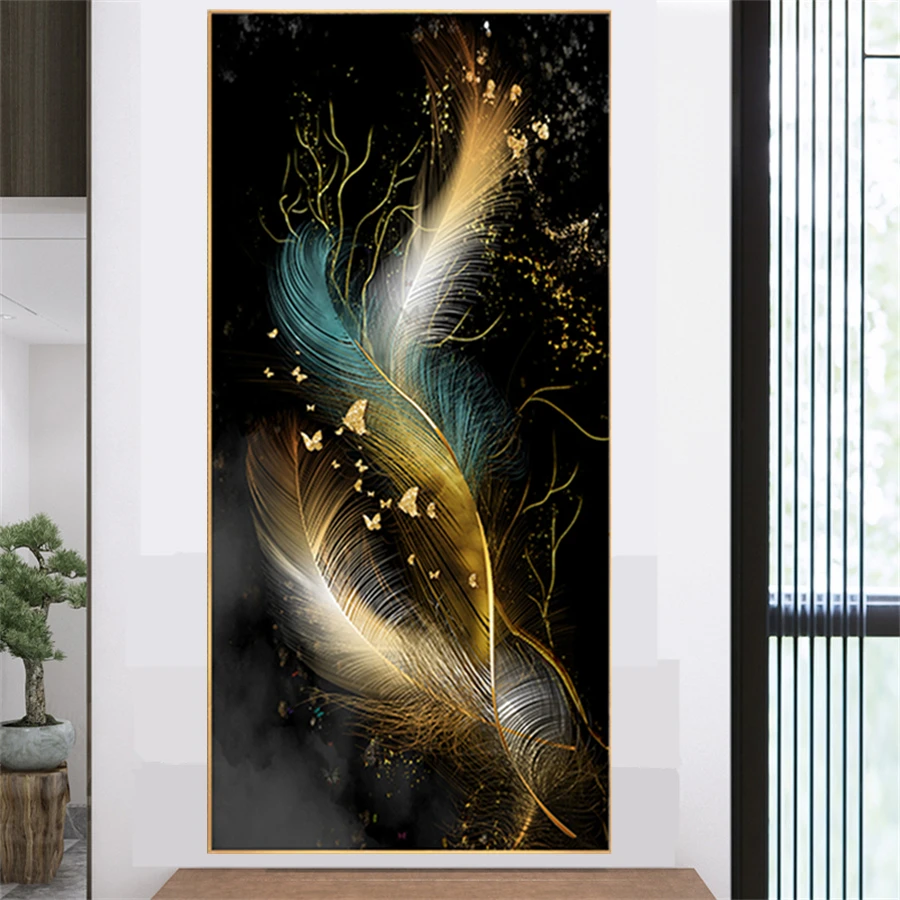 Big Colorful Feathers DIY 5D Diamond Painting Full Drill Square Embroidery Mosaic Art Picture Of Rhinestones Home Decor Gifts
Big Colorful Feathers DIY 5D Diamond Painting Full Drill Square Embroidery Mosaic Art Picture Of Rhinestones Home Decor Gifts