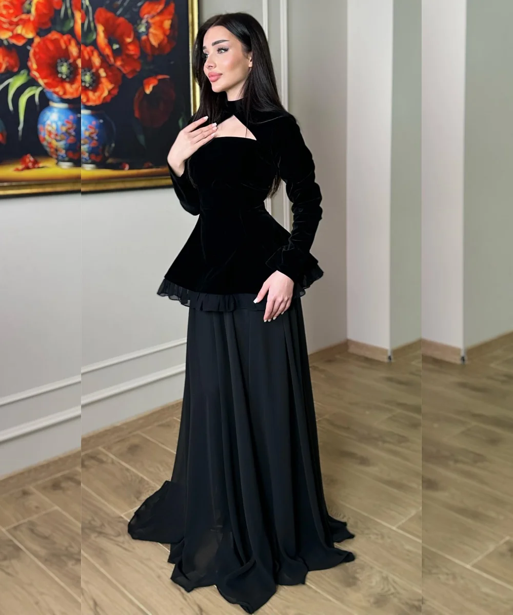 Customized Matching Velour Pleat Ruched A-line Scoop Neck Long Prom Dresses Bespoke Occasion Formal High Quality
Customized Matching Velour Pleat Ruched A-line Scoop Neck Long Prom Dresses Bespoke Occasion Formal High Quality