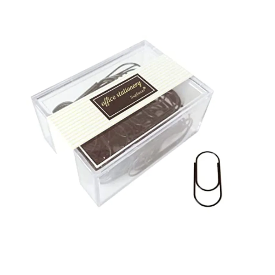 Jumbo Paper Clips, 50pcs 2inch Big PaperClips Durable and Rustproof Coated Large Paper Clips Office Supply Accessories
Jumbo Paper Clips, 50pcs 2inch Big PaperClips Durable and Rustproof Coated Large Paper Clips Office Supply Accessories