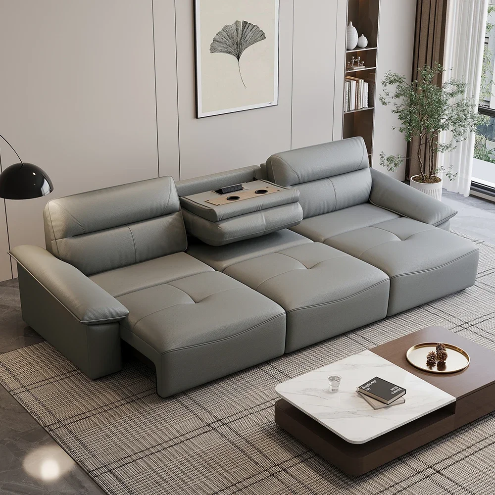 #Multi-Purpose Leather Convertible Reclining Sofa Charging Port Cup Holder for Villa Electric Sectional Couches for Living Room
#Multi-Purpose Leather Convertible Reclining Sofa Charging Port Cup Holder for Villa Electric Sectional Couches for Living Room