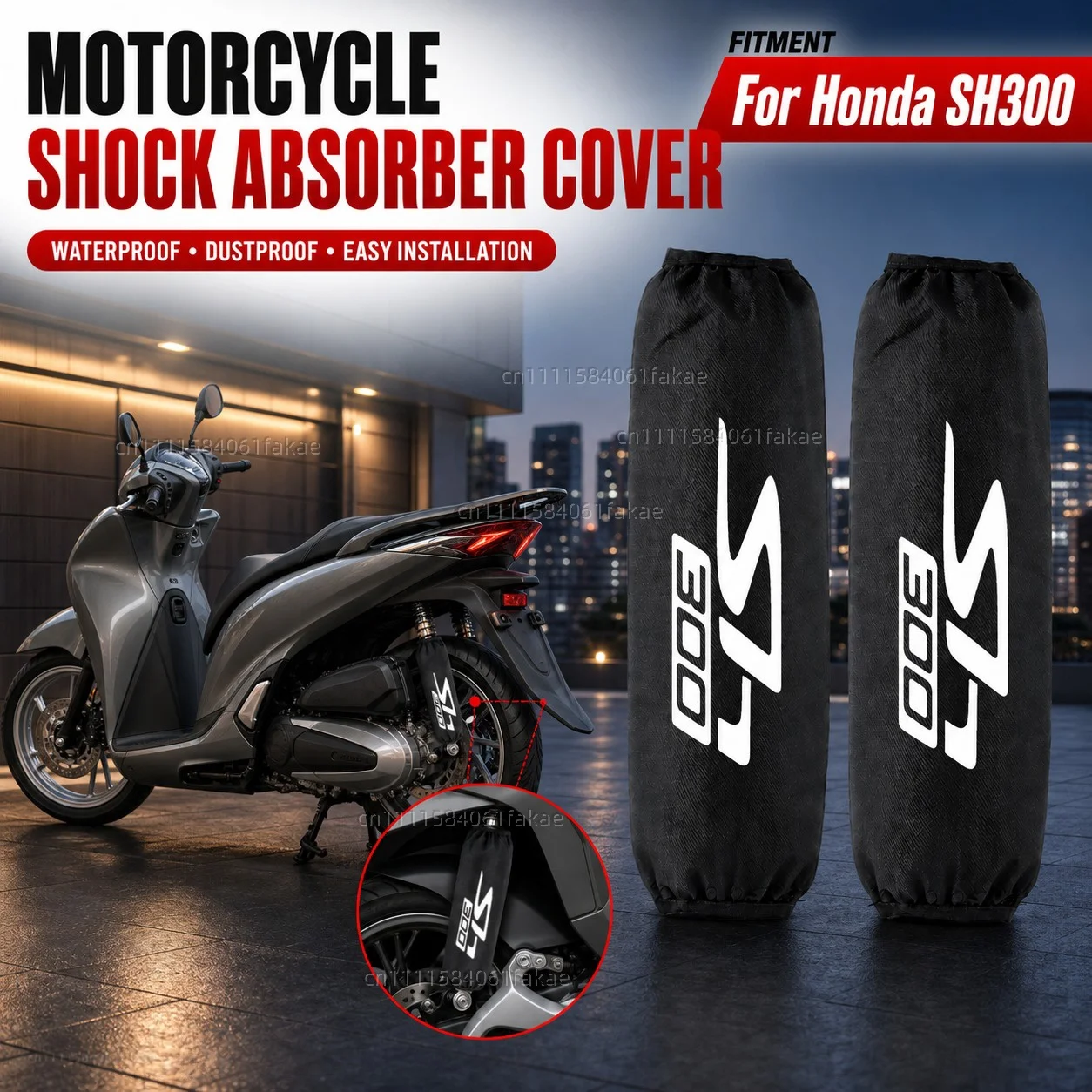 For Honda SH300 SH 300 SH300I SH 300I I Motorcycle Rear Shock Absorber Protector Cover 270mm 350mm Suspension Protection Guard
For Honda SH300 SH 300 SH300I SH 300I I Motorcycle Rear Shock Absorber Protector Cover 270mm 350mm Suspension Protection Guard