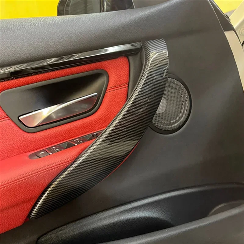 Cubierta manija puerta Interior coche, embellecedor manija puerta fibra carbono ABS para BMW Serie 3, 4, F3
Cubierta manija puerta Interior coche, embellecedor manija puerta fibra carbono ABS para BMW Serie 3, 4, F3