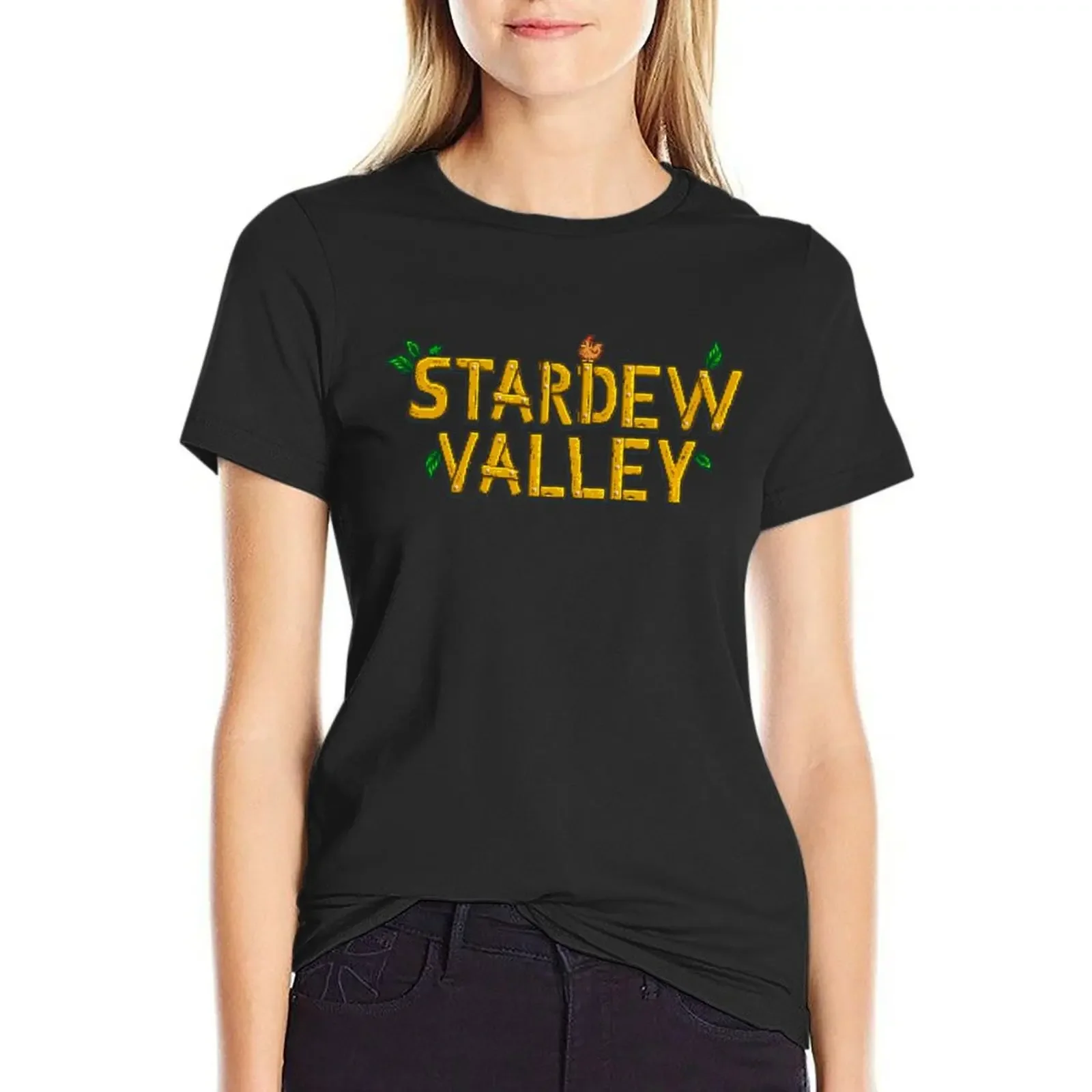 Stardew Valley T-Shirt korean fashion Aesthetic clothing customizeds tight shirts for Women
Stardew Valley T-Shirt korean fashion Aesthetic clothing customizeds tight shirts for Women
